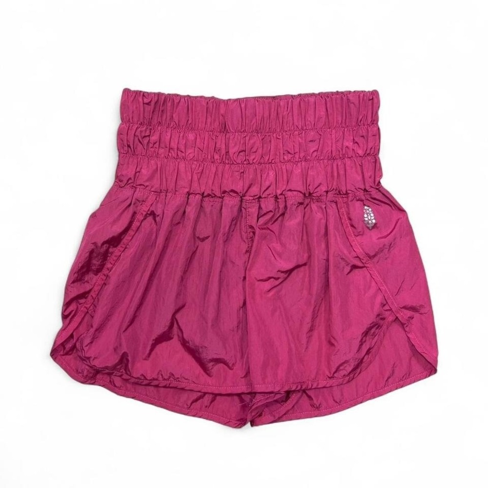 Free People Movement Pink Shorts Size Small Activewear‎ Athletic